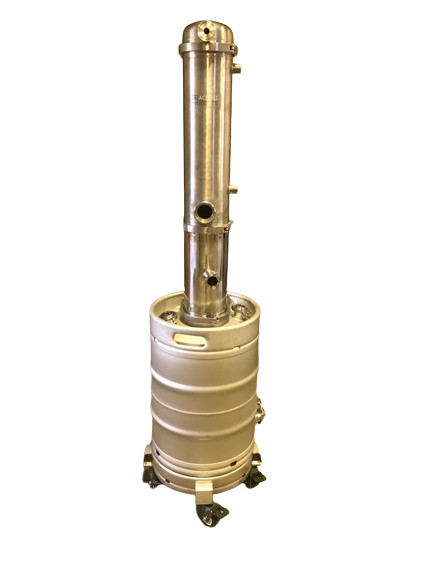 Modular Stnless Steel Cold Trap with 50L Receiving Vessel
